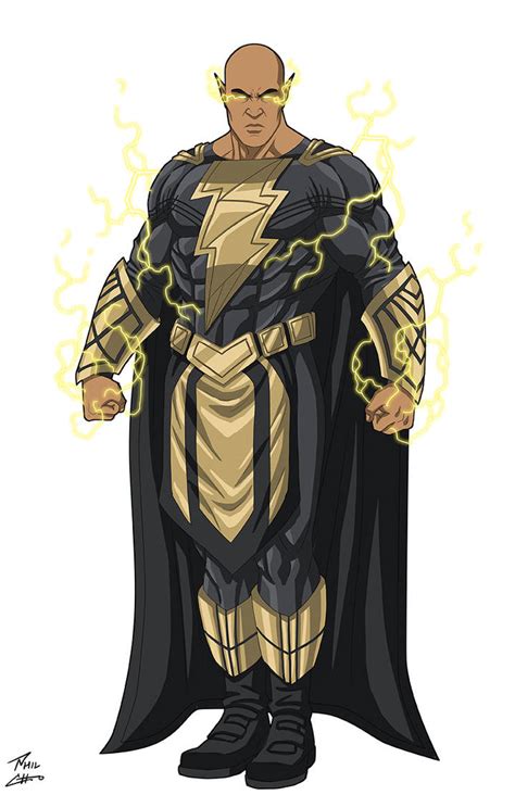 Black Adam (Eric Moran Cosplay) commission — Phil Cho.
